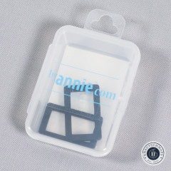 ByAnnie's - 1inch Rectangle Ring Flat - Black Metal ByAnnie's - 1inch Rectangle Ring Flat - Black Metal