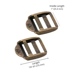ByAnnie's - 1inch Srap Adjuster - Antique Brass (Gurtversteller)