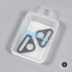 ByAnnie's - 1inch Triangle Ring flat - Black metal ByAnnie's - 1inch Triangle Ring flat - Black metal
