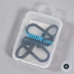 ByAnnie's - 1.5inch Swivel Snap Hook - Black metal (Drehbarer Karabinerhaken)