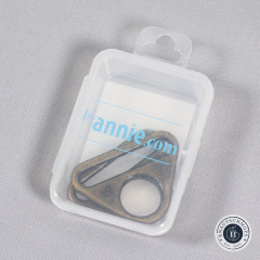 ByAnnie's - 1.5inch Triangle Ring flat - Antique Brass ByAnnie's - 1.5inch Triangle Ring flat - Antique Brass