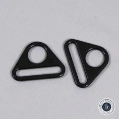 ByAnnie's - 1.5inch Triangle Ring flat - Black metal ByAnnie's - 1.5inch Triangle Ring flat - Black metal