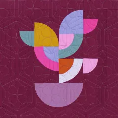 Hand + Soul 2027 Block of the Month - Quilt Kit „Jewel Grotto"