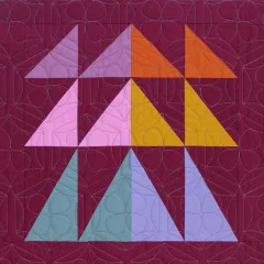 Hand + Soul 2027 Block of the Month - Quilt Kit „Jewel Grotto"