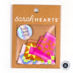 Sarah Hearts Label - Then Came June Quilt Block