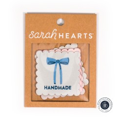 Sarah Hearts Label - Bows Handmade