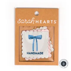 Sarah Hearts Label - Bows Handmade