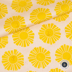 Cotton & Steel - By The Seaside II - Sunshine - Yellow Unbleached Fabric
