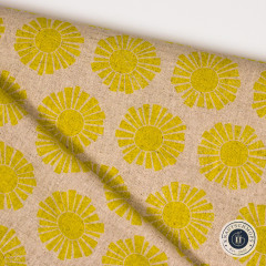 Cotton & Steel - By The Seaside II - Sunshine - White Unbleached Canvas Fabric