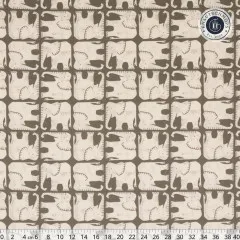 Cotton & Steel - Rising Sun - Jolly Elephant - Greige Fabric