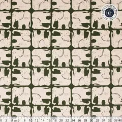 Cotton & Steel - Rising Sun - Jolly Elephant - Hunter Unbleached Canvas Fabric