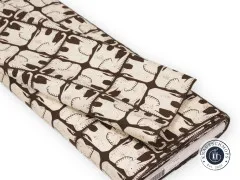 Cotton & Steel - Rising Sun - Jolly Elephant - Willow Fabric