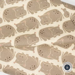 Cotton & Steel - Rising Sun - Weary Hippo - Shadow Fabric