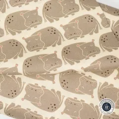 Cotton & Steel - Rising Sun - Weary Hippo - Shadow Fabric