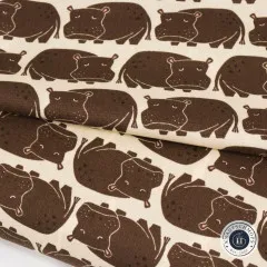 Cotton & Steel - Rising Sun - Weary Hippo - Willow Fabric
