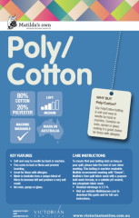 Matilda's own Batting - Cotton/Poly (Baumwolle/Polyester)