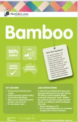 Matilda's own Batting - Bamboo (Bambus)
