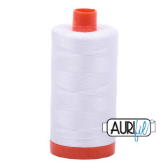 Aurifil 50wt Baumwollgarn - White