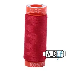 Aurifil 50wt Baumwollgarn - Red