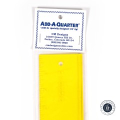 CM Designs Add-A-Quarter Ruler (18 inch)