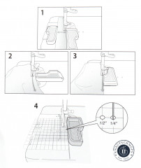 Clover Stichführung (6-In-1 Stickn Stitch Guide)