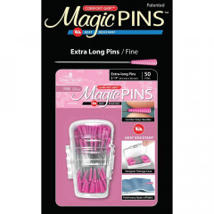 Taylor Seville Magic Pins - Extra Long Fine pink