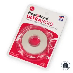 HeatnBond Ultrahold Iron-On Adhesive (3/8 inch)