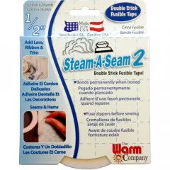 Warm Company Steam-A-Seam 2 Fusible Web Tape - 0,5 (ca. 1,3 cm)