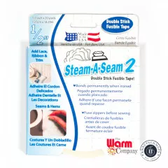 Warm Company Steam-A-Seam 2 Fusible Web Tape - 0,5 (ca. 1,3 cm)