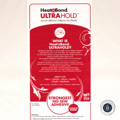 Aufgerolltes HeatnBond Ultrahold Material