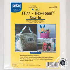 Pellon Flex-Foam 1-Sided Fusible Stabilizer (20x60 inch)