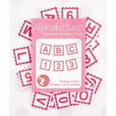 Its Sew Emma Alphabitties Pack - Pink