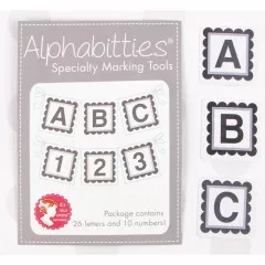 Its Sew Emma Alphabitties Pack - Gray