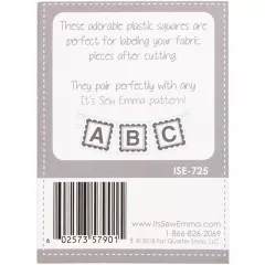 Its Sew Emma Alphabitties Pack - Gray