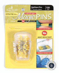 Taylor Seville Magic Pins - Applique Extra Fine Yellow