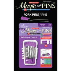 Taylor Seville Magic Fork Pins Fine Purple