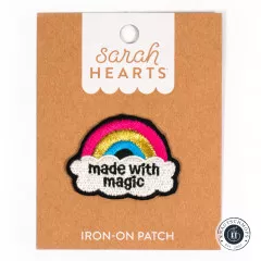 Sarah Hearts - Aufnäher zum Aufbügeln - Made with Magic