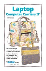 Schnittmuster ByAnnie's - Laptop - Computer Carriers II Schnittmuster ByAnnie's - Laptop - Computer Carriers II