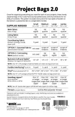 Schnittmuster ByAnnie's - Project Bags 2.0
