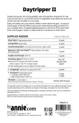 Schnittmuster ByAnnie's - Daytripper II Crossbody Case