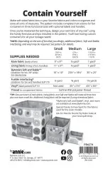 Schnittmuster ByAnnie's - Contain Yourself