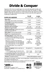 Schnittmuster ByAnnie's - Divide and Conquer