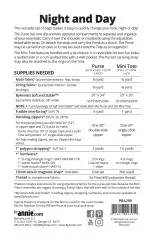 Schnittmuster ByAnnie's - Night and Day