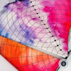 Freespirit Baumwoll Designerstoff - Hues - Giucy Giuce - Color Wheel