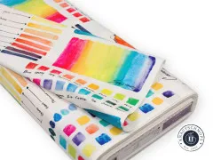 Freespirit Baumwoll Designerstoff - Hues - Giucy Giuce - Polychrome