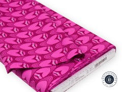 Freespirit Baumwoll Designerstoff - Mythical - Magenta