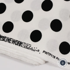 Tula Pink Baumwoll Designerstoff - Linework - Pom Poms - Paper Tula Pink Baumwoll Designerstoff - Linework - Pom Poms - Paper