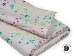 Tula Pink Baumwoll Designerstoff - Tulas True Colors - Fairy Dust - Whisper