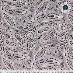 Tula Pink Baumwollstoff - True Colors - Mineral - Paper