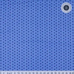 Tula Pink Baumwollstoff - True Colors - Hexy Rainbow - Deep Sea